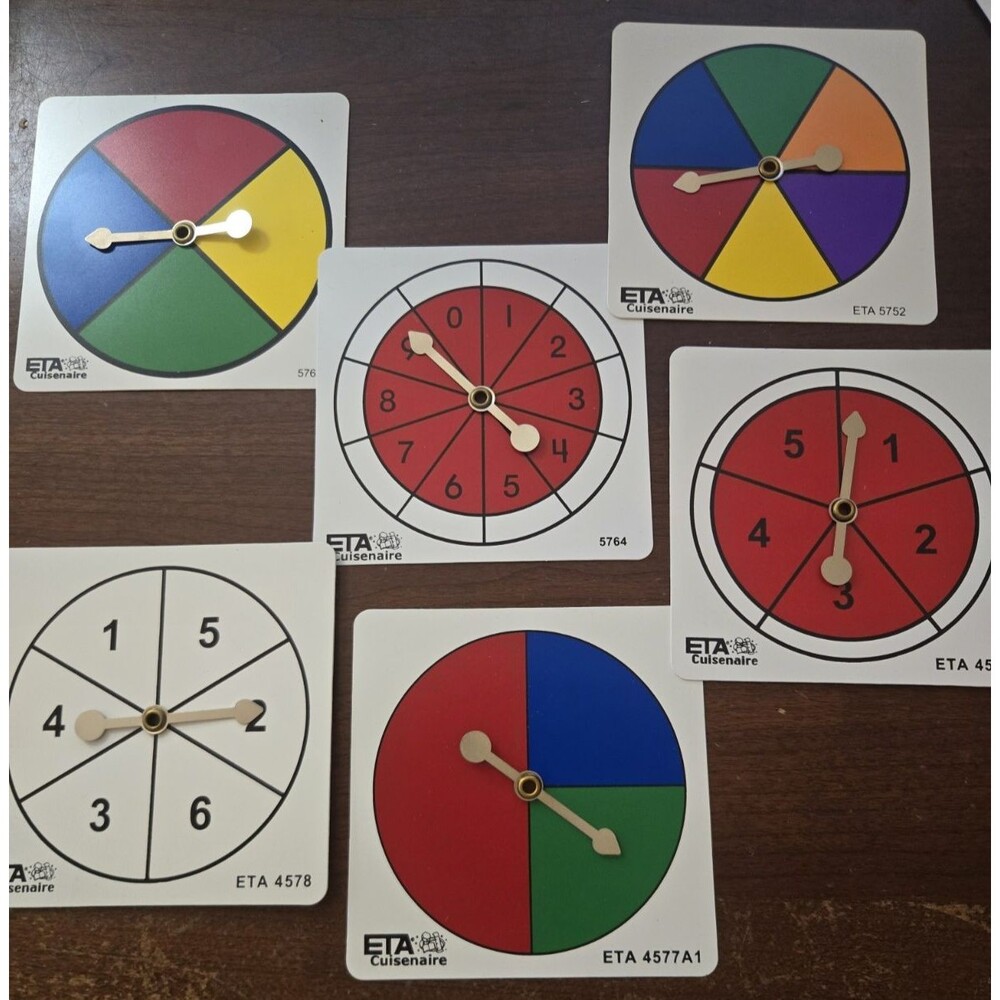 ETA Cuisenaire Spinner Collection - Color / Number